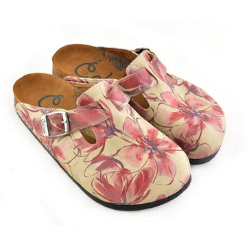 Dusty Rose Clogs CAL348 (737668726880)