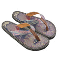 Navy & Fuchsia Psychedelic Flip-Flop CAL410 (737681277024)