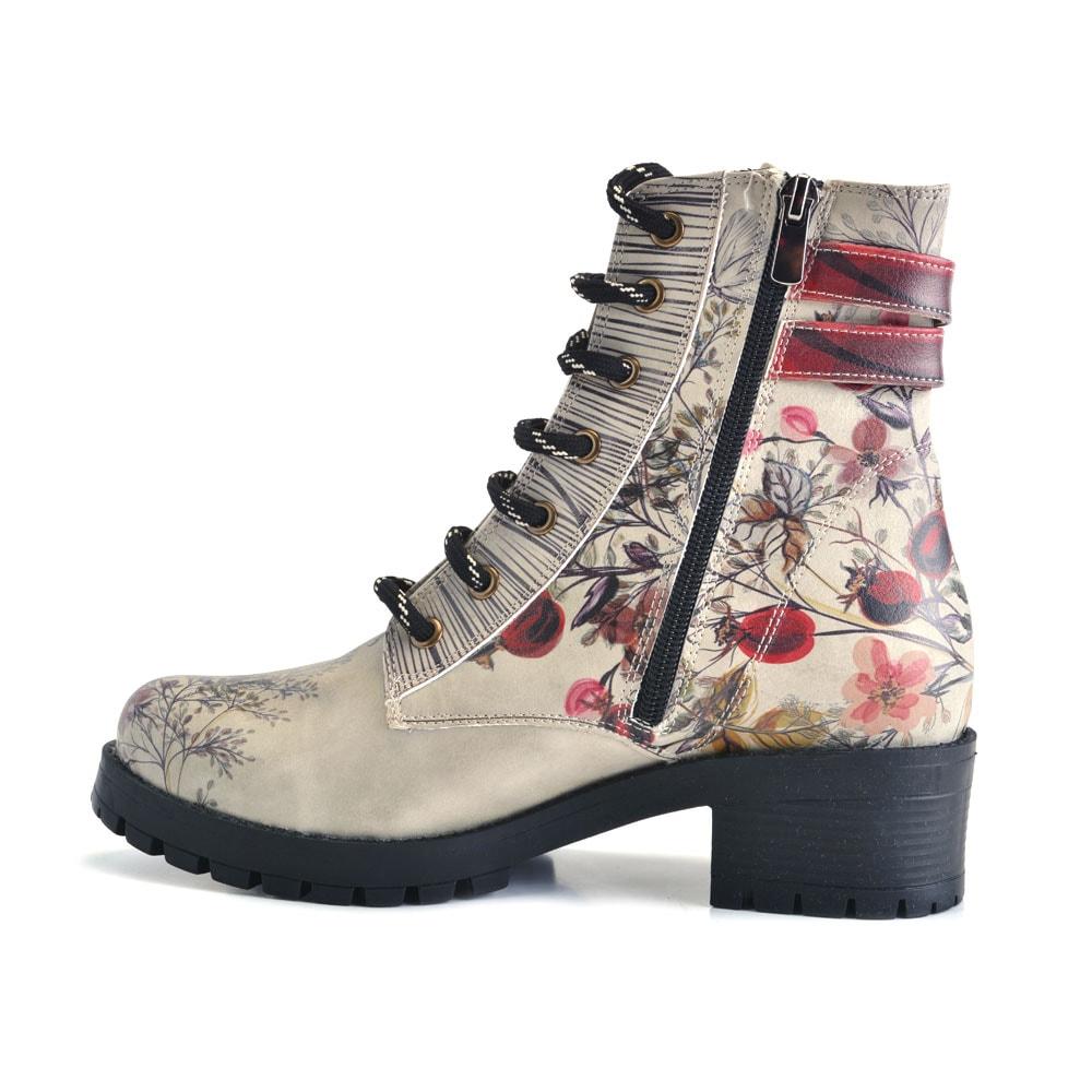 Autumn and Butterflies Short Boots DRY101 (1405803921504)