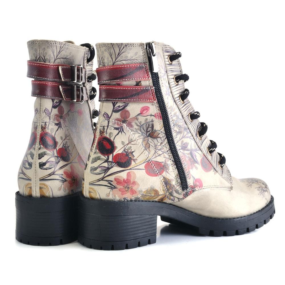 Autumn and Butterflies Short Boots DRY101 (1405803921504)