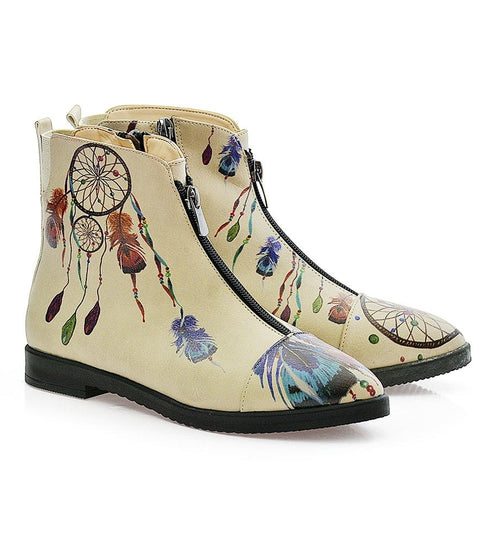 Dream Trap Ankle Boots FER108 (1405806510176)