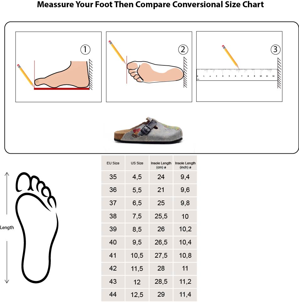 Blauwe klompen met kerstman- en kerstboomprint - CAL3412